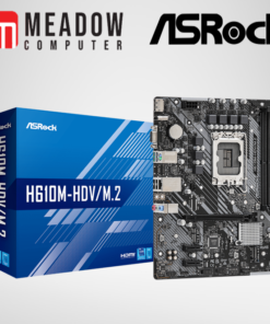 ASROCK H610M-HDV/M.2 mATX Intel LGA 1700 Motherboard