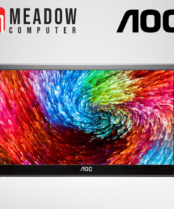 AOC 15.6" E1659FWU 1366x768 60Hz 5ms Ultra Slim Portable LED Monitor (USB3.0)