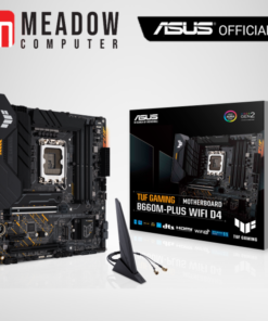 ASUS TUF GAMING B660M-PLUS WIFI D4 LGA1700 mATX Motherboard