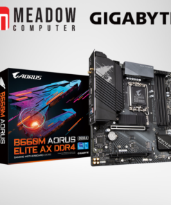 GIGABYTE B660M AORUS ELITE AX DDR4 LGA1700 mATX Motherboard