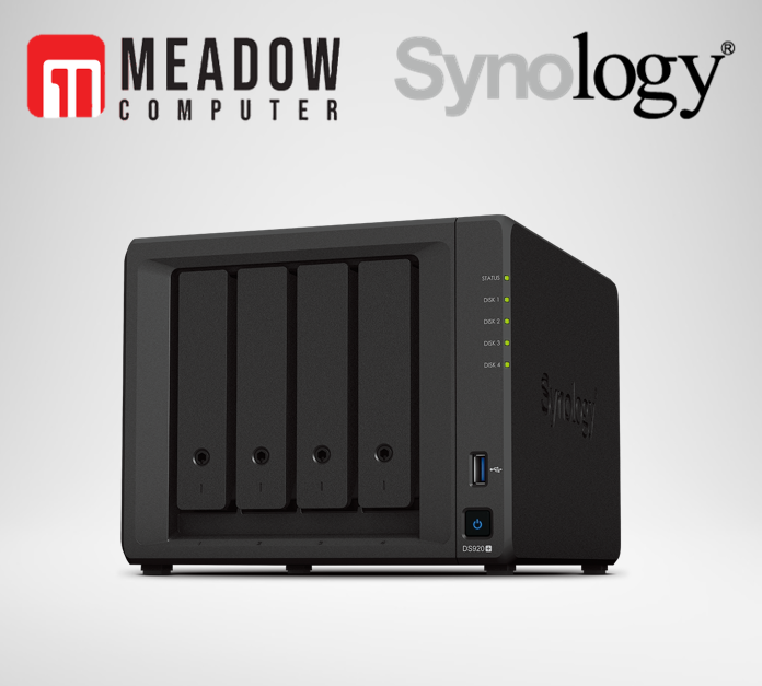 Synology DS920+ NAS DiskStation 4-Bays Intel 2.0GHz-QC 4GB NAS ...