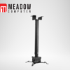 Universal Adjustable Round Pipe Ceiling Type Projector Bracket 3ft