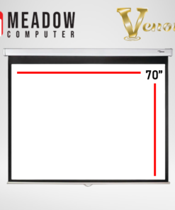 Venova Manual Wall Lcd Projector Screen 70" X 70" (6’x6’)