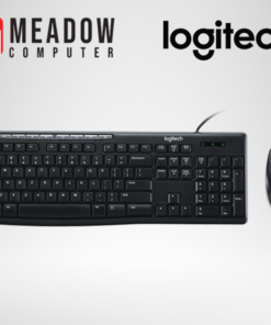 Logitech MK200 Combo Media Wired Keyboard And Mouse