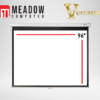 Venova Manual Wall Lcd Projector Screen 96" x 96" (8'x8')
