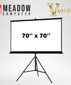 Venova Tripod Projector Screen for LED/LCD Projector 70" x 70" (6’X6’)