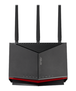 ASUS RT-BE86U WiFi 7 Router Dual Band BE6800 10G WAN 2.6GHz Quad Core CPU AiProtection Pro